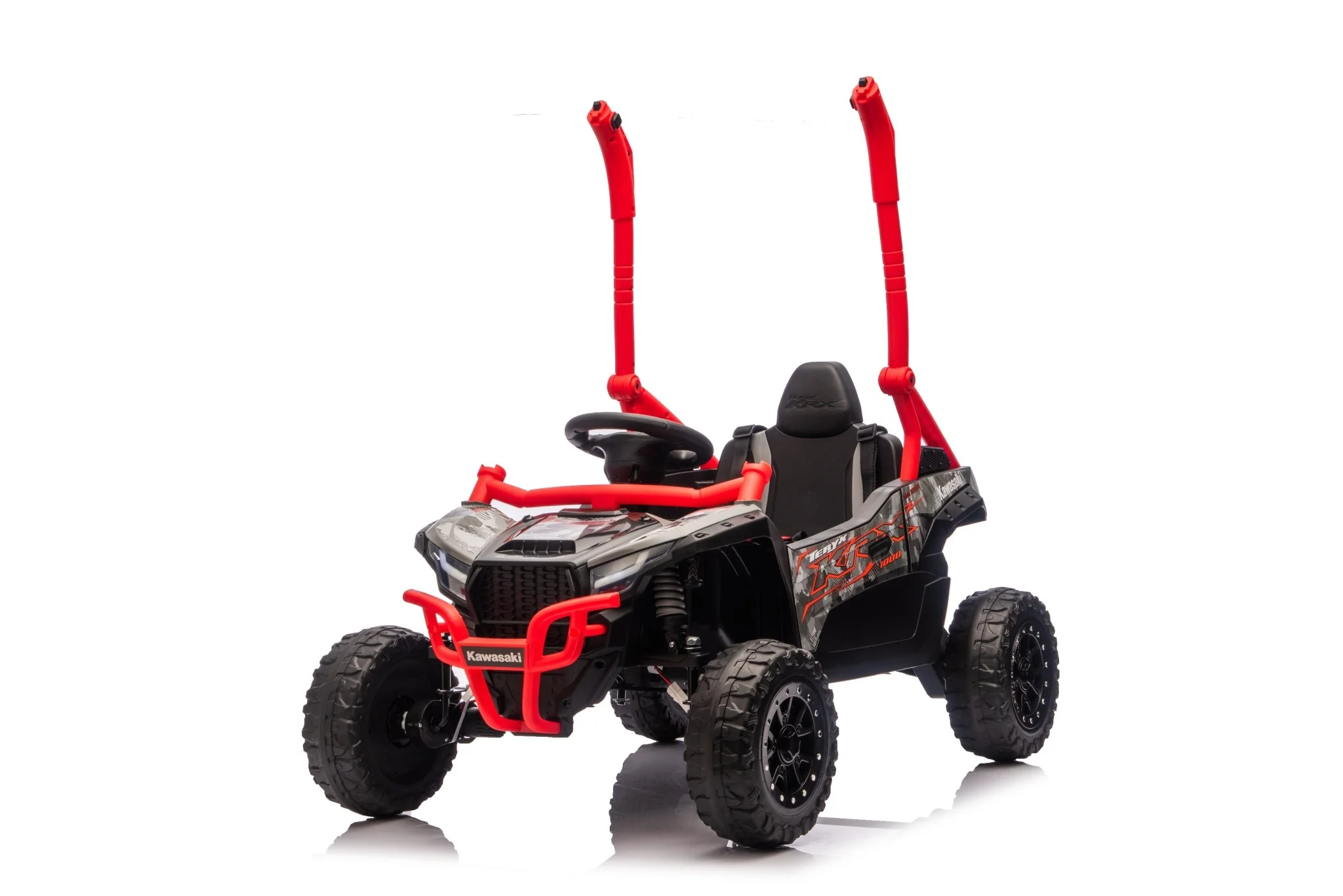 Kawasaki KRX 1000 Licensed 24V Ride-On Car – Remote Control, EVA Wheels, Leather Seat - Image 20