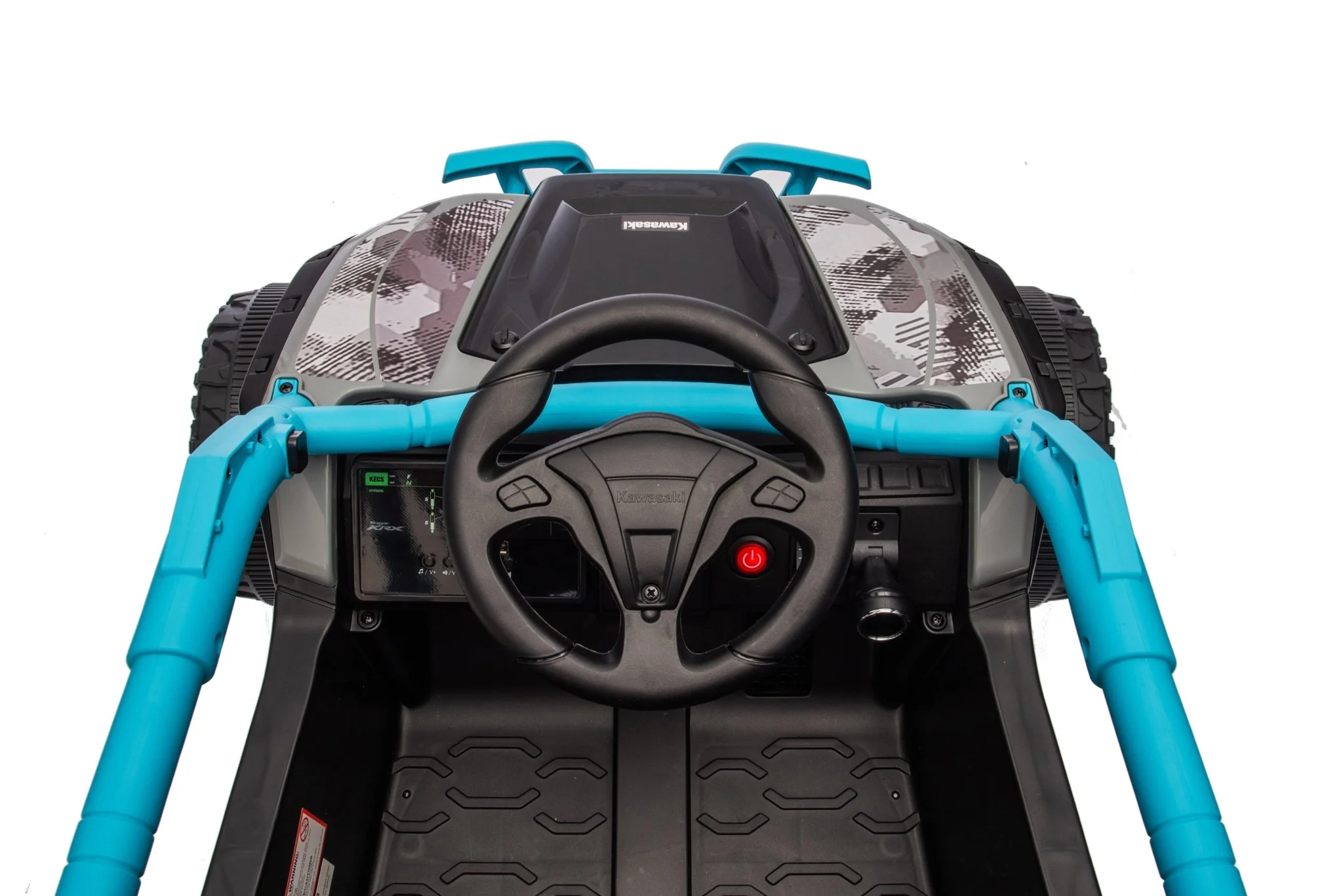 Kawasaki KRX 1000 Licensed 24V Ride-On Car – Remote Control, EVA Wheels, Leather Seat - Image 9