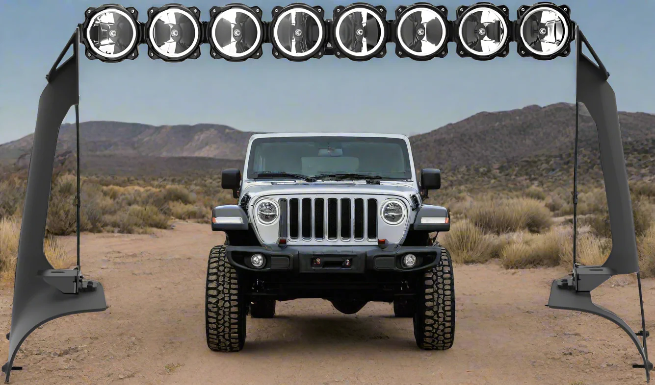 KC HiLiTES 91340 Gravity® LED Pro6-50" Light Bar Kit - for 21+ Jeep Wrangler 4xe - Image 2