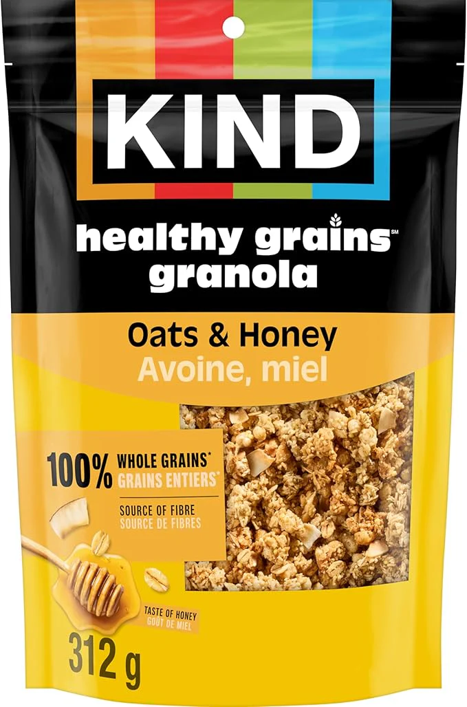 KIND Healthy Grains Assorted Granola Clusters 312g Gluten Free Whole Grain Snack