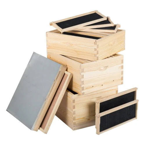 Langstroth Wooden Beehive Kit – 20 & 30 Frame | 2-Layer & 3-Layer Hive Options - Image 3