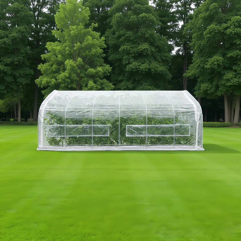 Large 20x30x10 FT & 20x20x10 FT Walk-In Metal Frame Tunnel Greenhouse for Gardening - Image 3