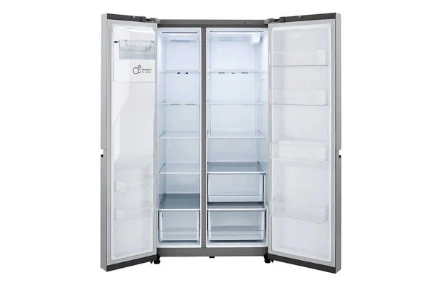 LG 27 cu.ft. Side-by-Side Refrigerator – Smooth Touch Dispenser, Door Cooling+ & SpacePlus Ice Maker LRSXS2706S - Image 4
