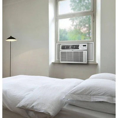 LG Electronics 10,000 BTU 115V Window-Mounted Air Conditioner with Remote Control: LW1016ER, 3 Speeds, 300-500 sq. ft. - Image 3