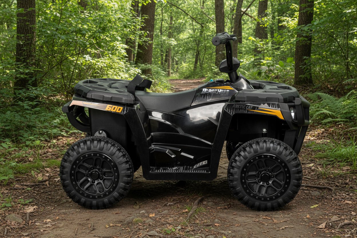 Licensed Arctic Cat 24V Ride-On ATV Quad Bike for Kids | Remote Control, LED Lights, EVA Wheels - Image 4
