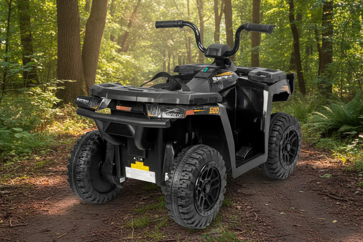 Licensed Arctic Cat 24V Ride-On ATV Quad Bike for Kids | Remote Control, LED Lights, EVA Wheels - Image 6
