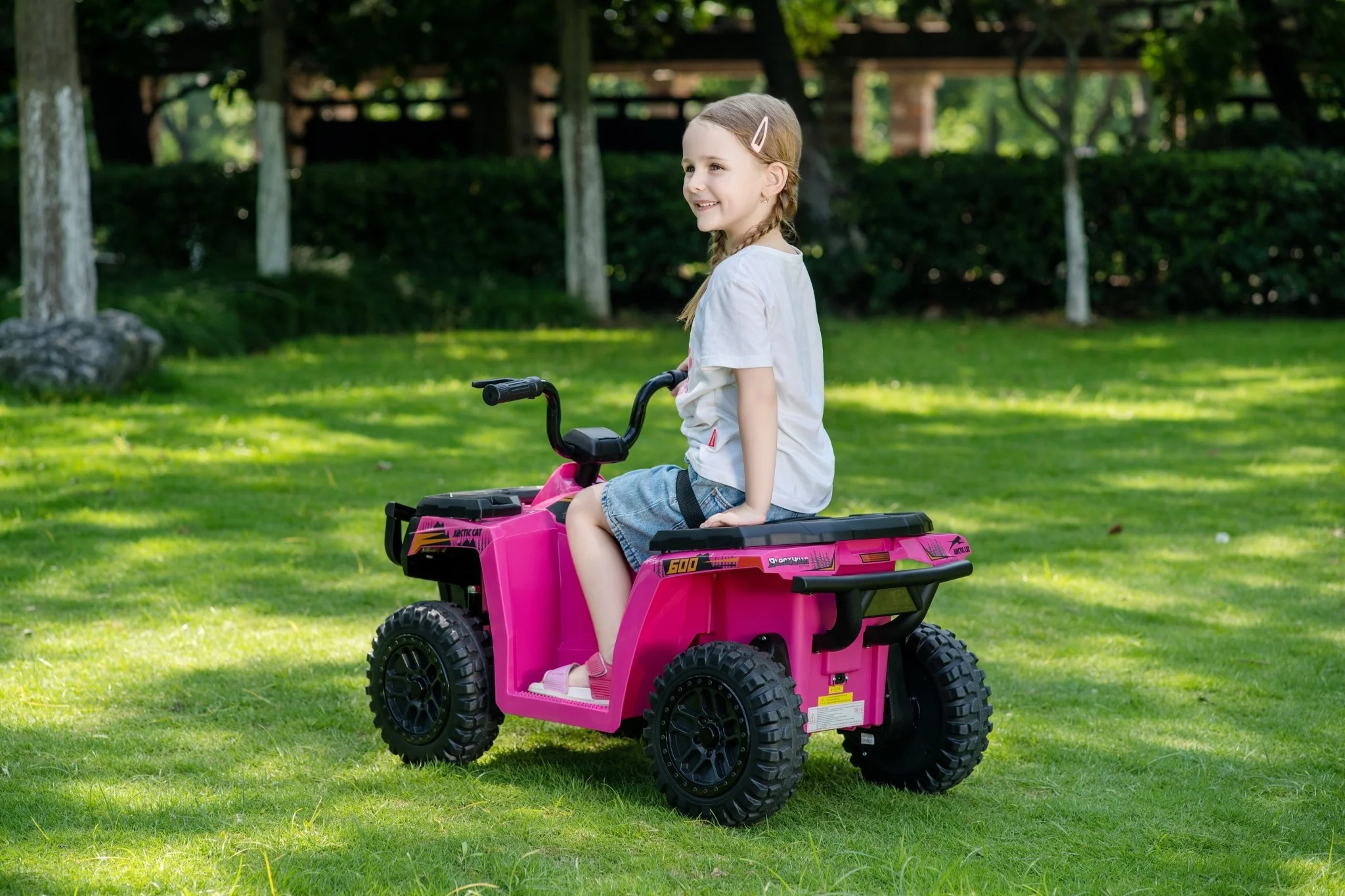 Licensed Arctic Cat 24V Ride-On ATV Quad Bike for Kids | Remote Control, LED Lights, EVA Wheels - Image 71