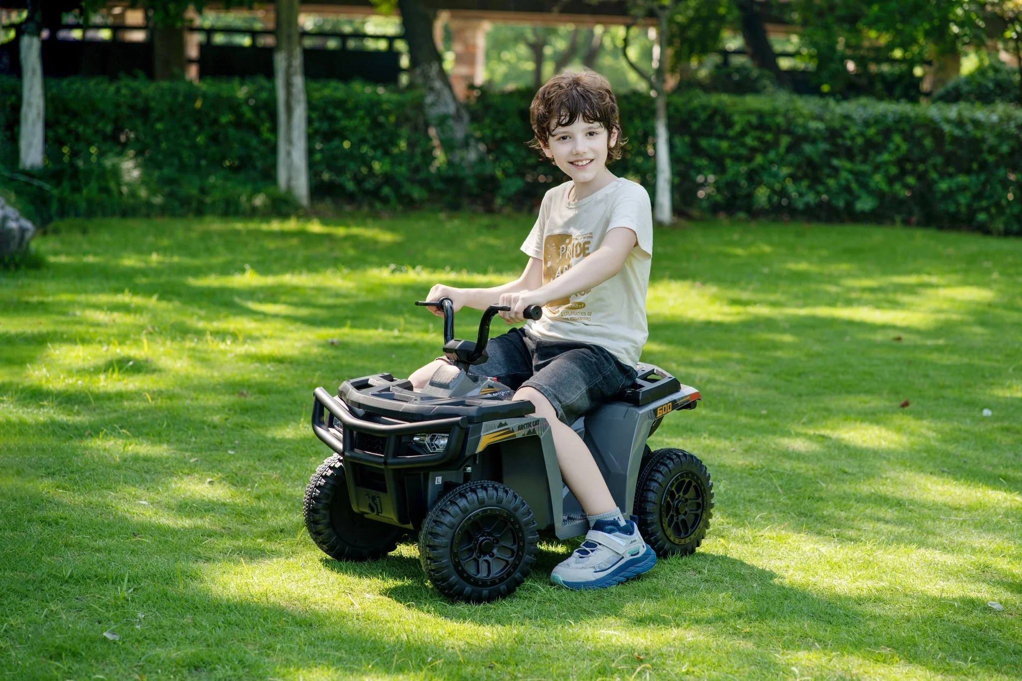 Licensed Arctic Cat 24V Ride-On ATV Quad Bike for Kids | Remote Control, LED Lights, EVA Wheels - Image 72