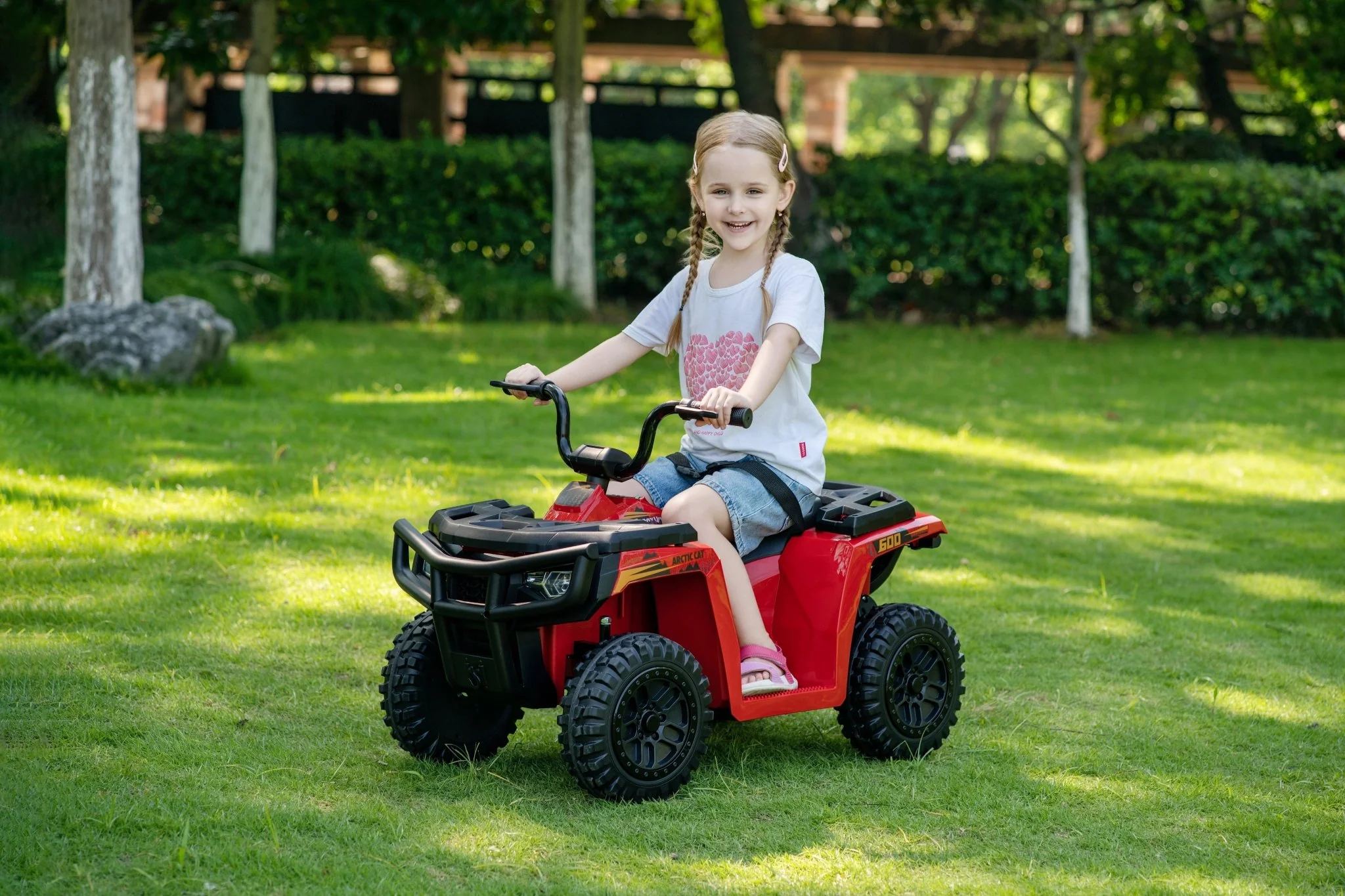 Licensed Arctic Cat 24V Ride-On ATV Quad Bike for Kids | Remote Control, LED Lights, EVA Wheels - Image 74