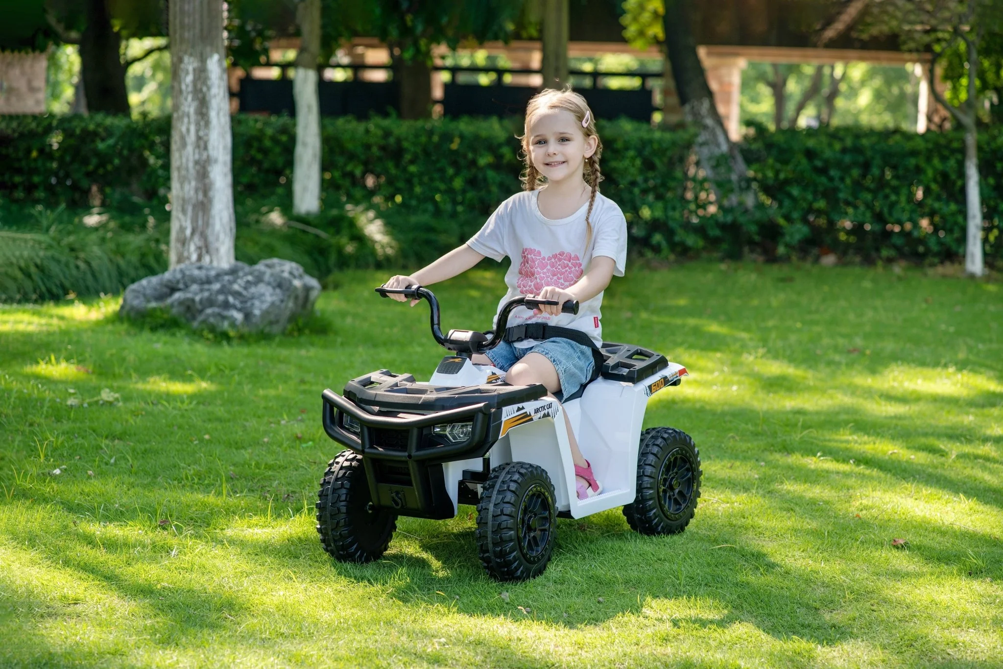 Licensed Arctic Cat 24V Ride-On ATV Quad Bike for Kids | Remote Control, LED Lights, EVA Wheels - Image 76