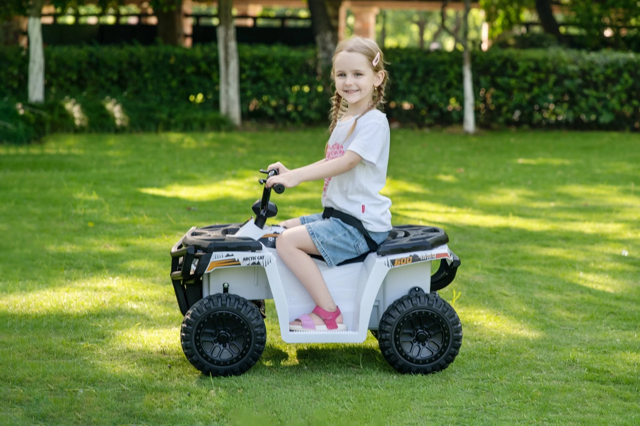 Licensed Arctic Cat 24V Ride-On ATV Quad Bike for Kids | Remote Control, LED Lights, EVA Wheels - Image 78