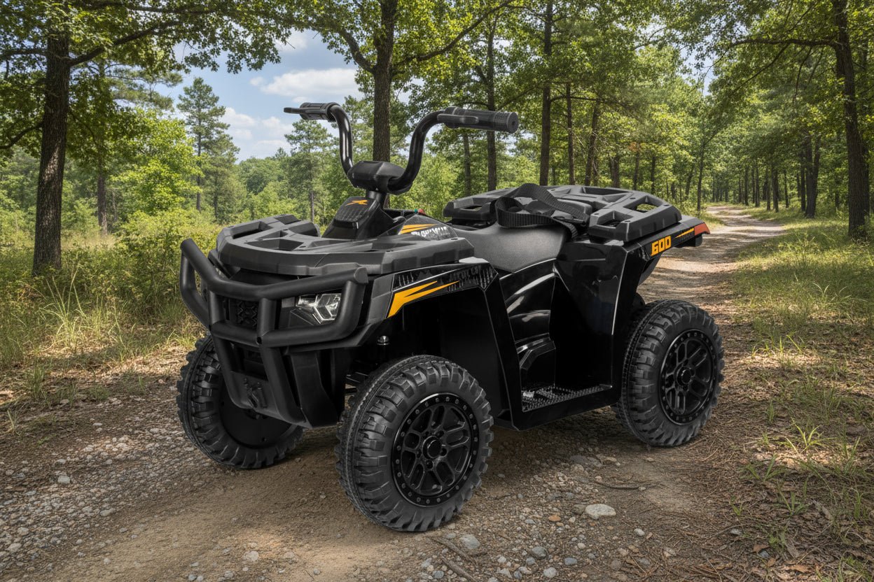 Licensed Arctic Cat 24V Ride-On ATV Quad Bike for Kids | Remote Control, LED Lights, EVA Wheels - Image 9