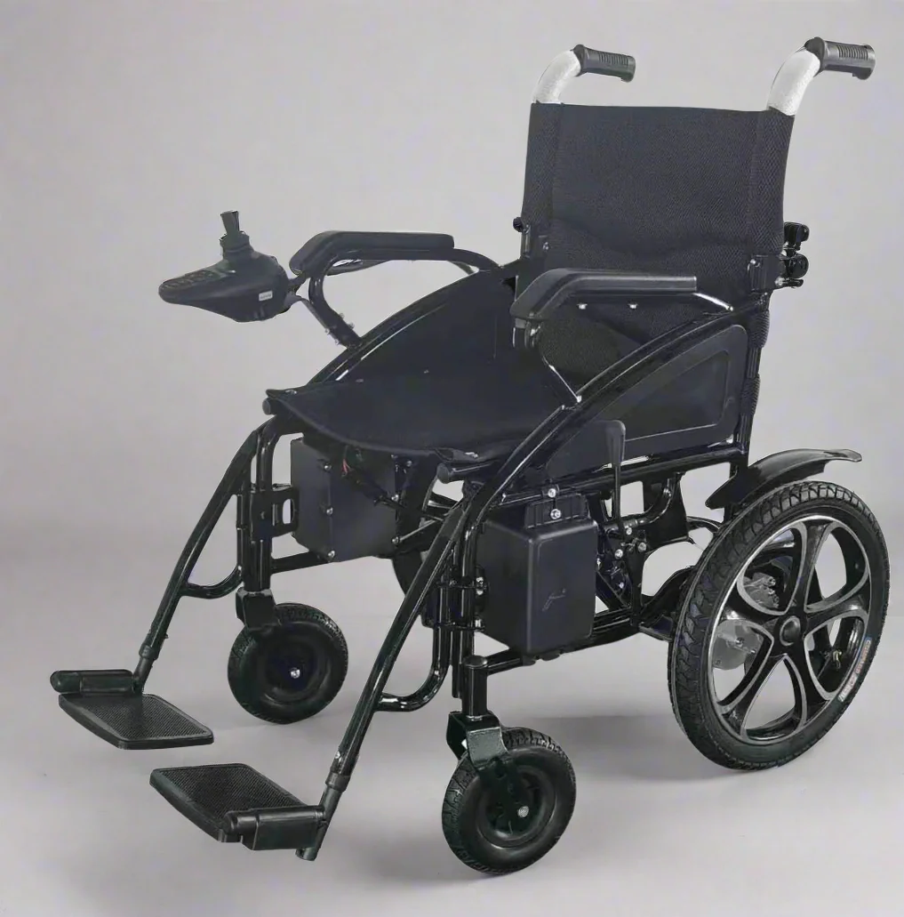 Portable Electric Wheelchair – Lightweight, Foldable Design with Dual Motors | SKU 527204