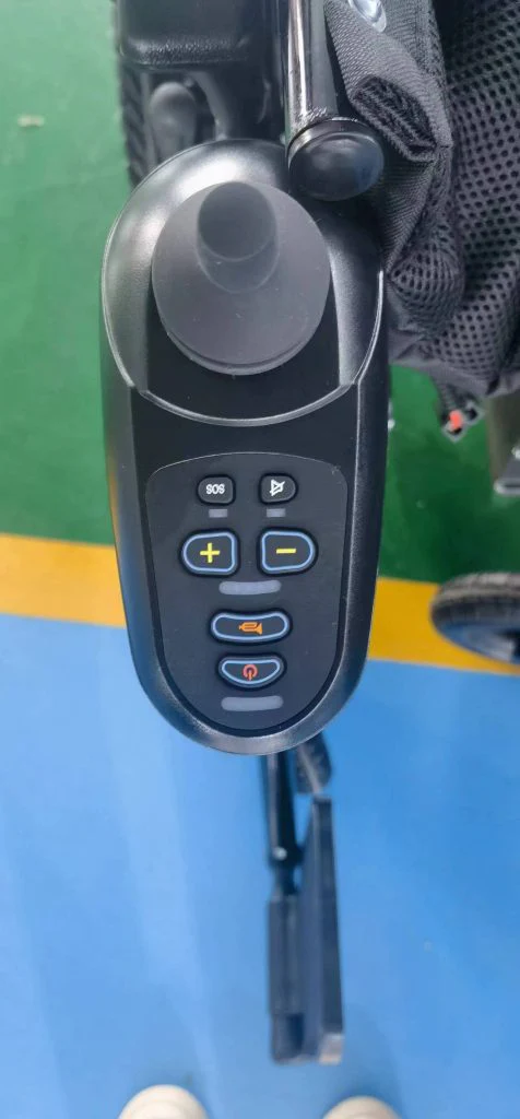 Portable Electric Wheelchair – Lightweight, Foldable Design with Dual Motors | SKU 527204 - Image 2