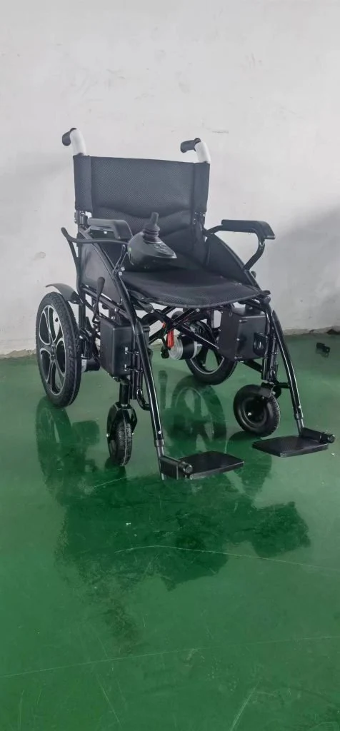 Portable Electric Wheelchair – Lightweight, Foldable Design with Dual Motors | SKU 527204 - Image 4