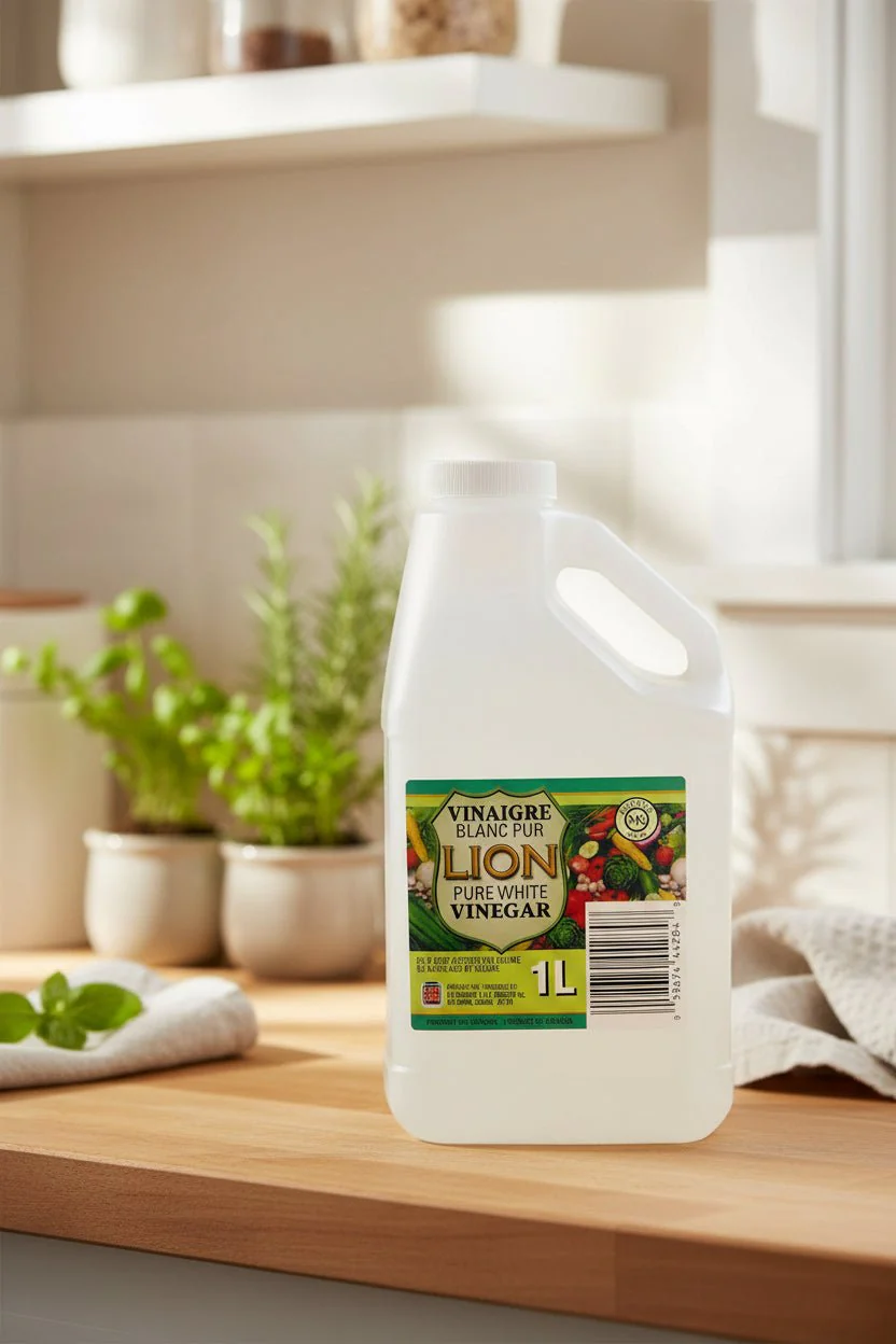 Lion Pure White Vinegar 1L Multi-Purpose Cooking and Cleaning Vinegar