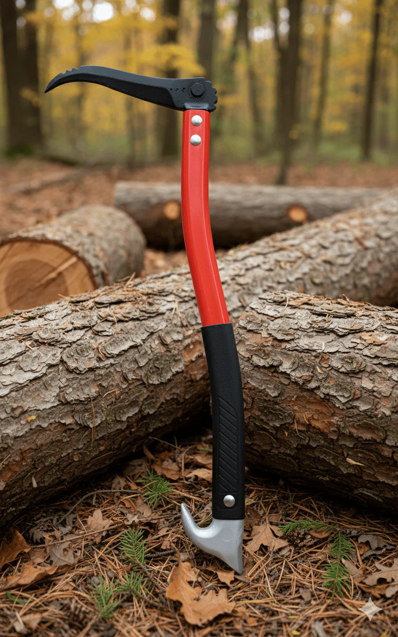 Log Lifting Pick – 28" Steel Timber Jack for Moving and Positioning Logs – BY066 - Image 6