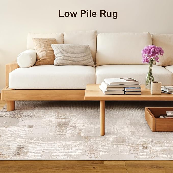 Machine Washable Low-Profile Area Rug with Non-Slip Backing – 6×9 & 8×10 - Image 13