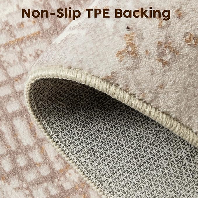 Machine Washable Low-Profile Area Rug with Non-Slip Backing – 6×9 & 8×10 - Image 15