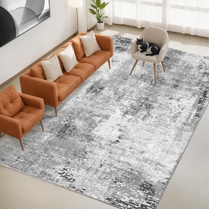 Machine Washable Low-Profile Area Rug with Non-Slip Backing – 6×9 & 8×10 - Image 19