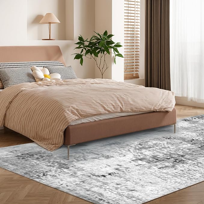 Machine Washable Low-Profile Area Rug with Non-Slip Backing – 6×9 & 8×10 - Image 24