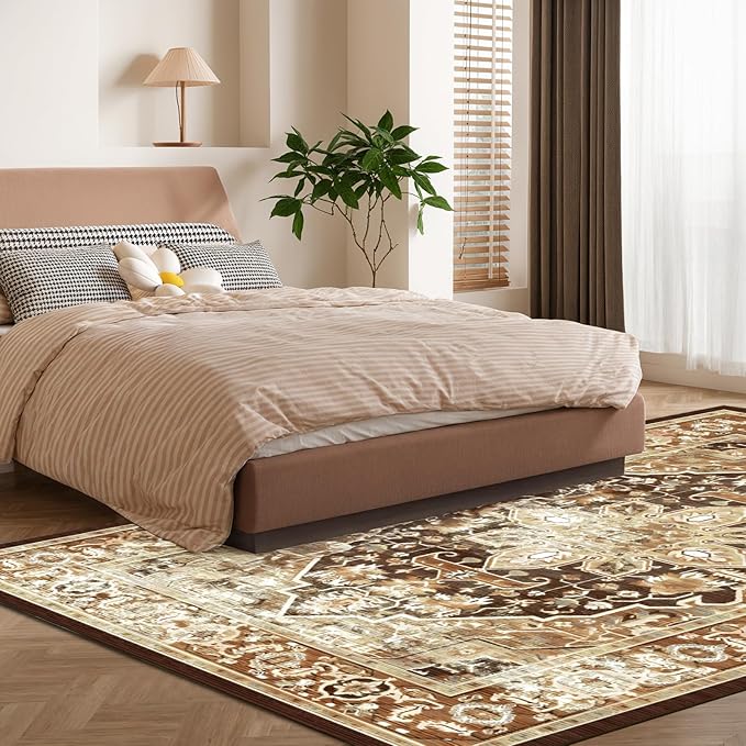 Machine Washable Low-Profile Area Rug with Non-Slip Backing – 6×9 & 8×10 - Image 31
