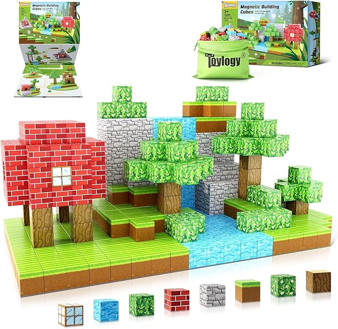 Magnetic Building Blocks Set STEM Toy for Kids - Image 3