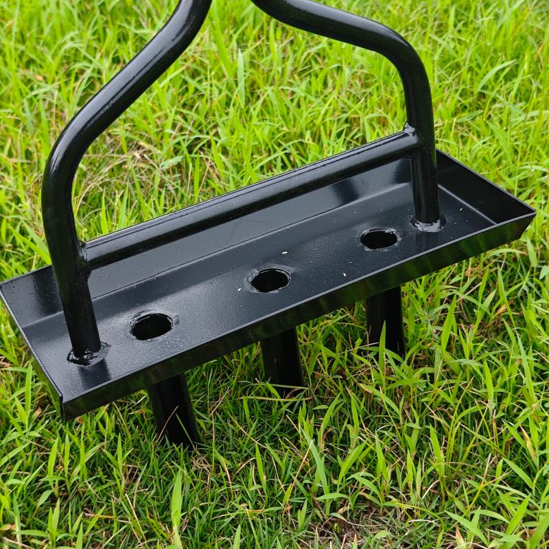 Manual Lawn Aerator Tool with Steel Tines and Easy-Grip Handle – LA4064 - Image 6