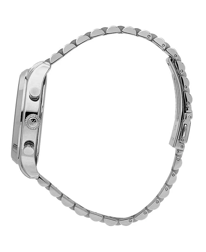 Maserati Men's Chronograph Stainless Steel Metal Band Watch, 42mm - Silver - No Size - Image 2