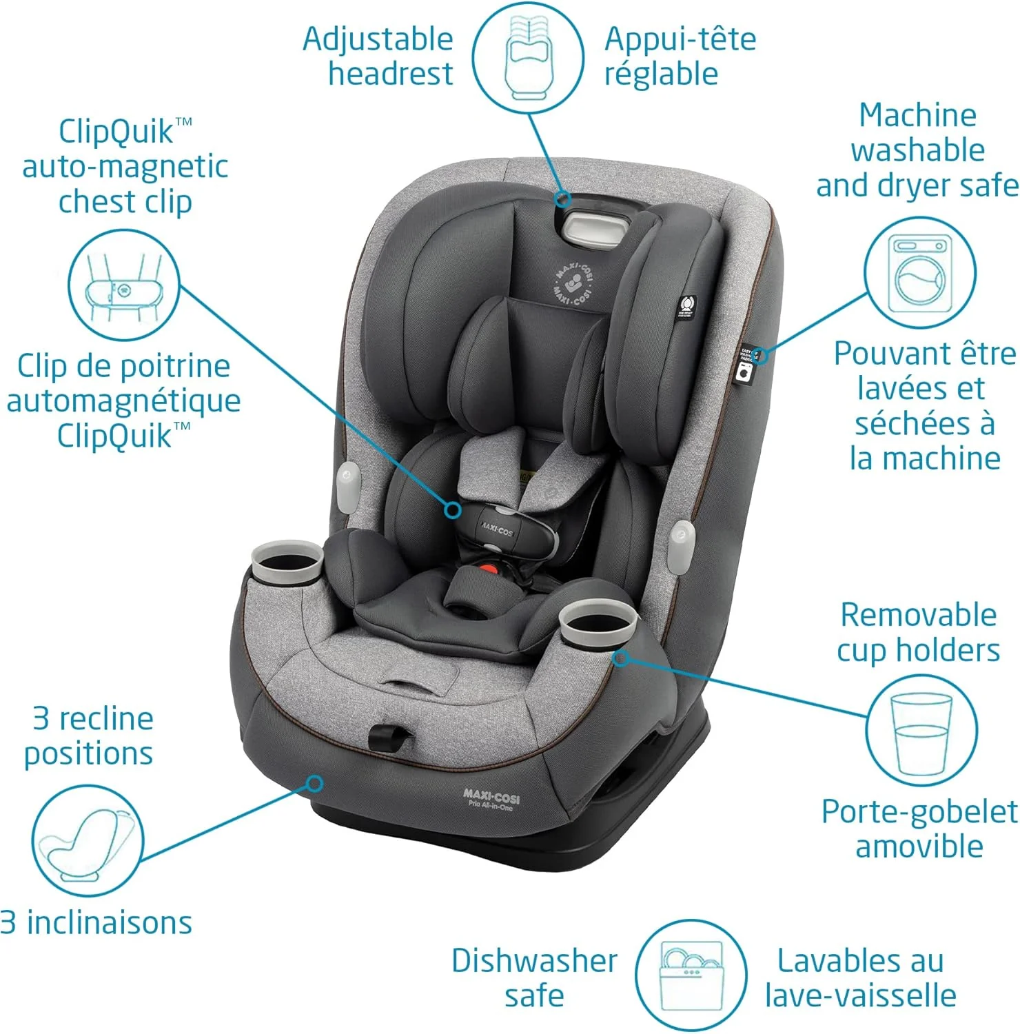Maxi Cosi Pria All-in-One Urban Wonder - Image 3