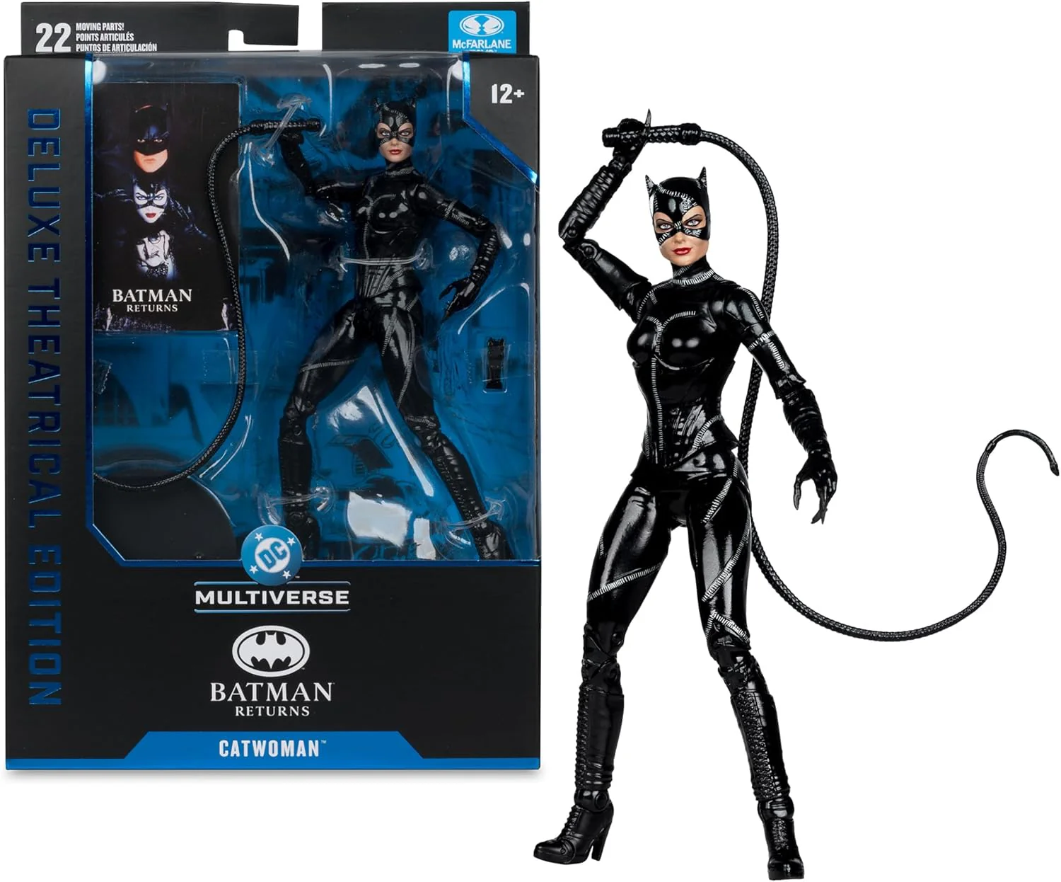 McFarlane DC Multiverse Batman Returns Deluxe Theatrical Edition Batman and Catwoman Figure