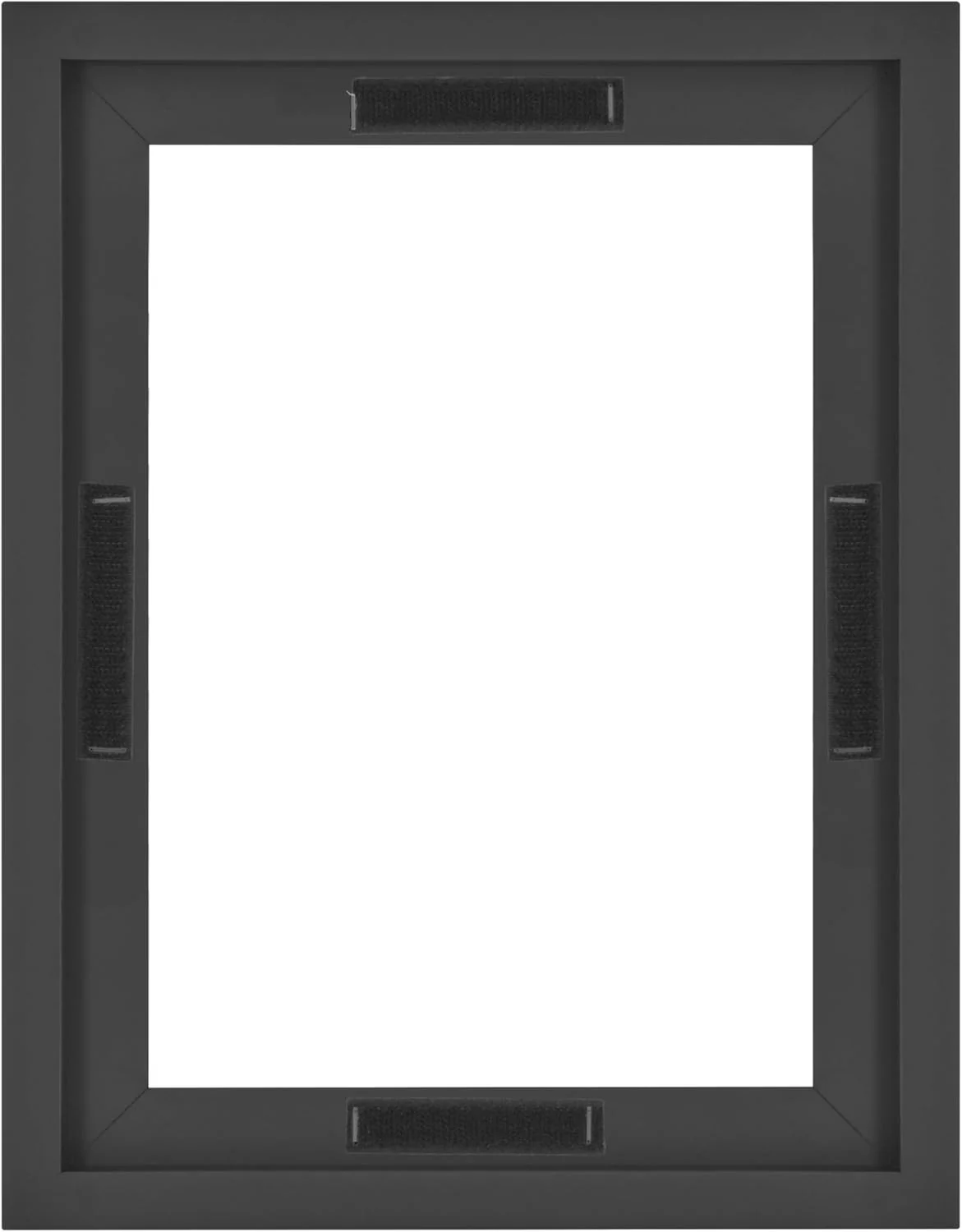 MCS Canvas Float Frames 9x12 Frame, Black Frame for Finished Canvases, Vertical & Horizontal Wall Hanging Large Frame with Adhesive for Canvas Paintings (1-Pack)
