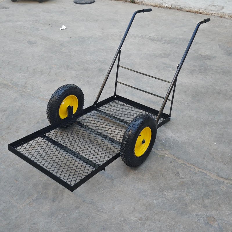 Low Profile Landscape Cart with Wide Deck & Heavy-Duty Frame LPLC4824