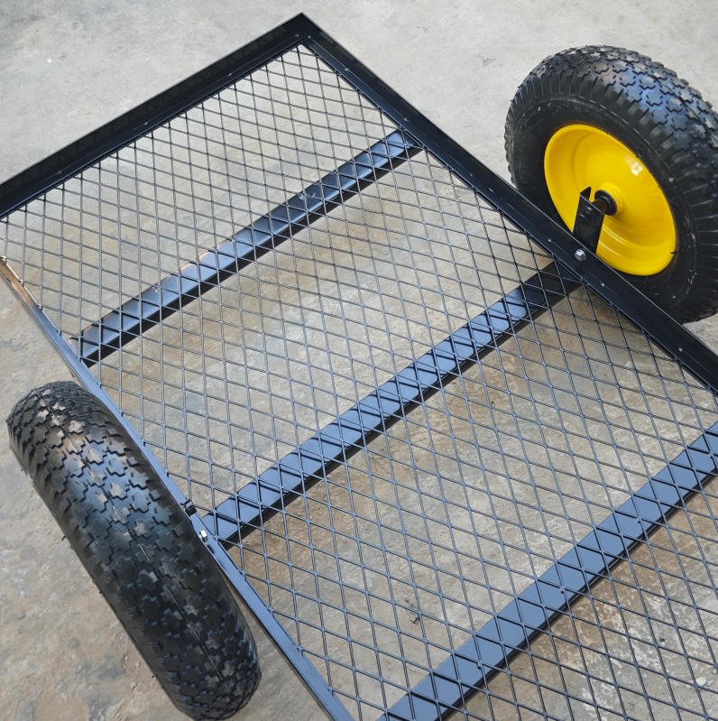 Low Profile Landscape Cart with Wide Deck & Heavy-Duty Frame LPLC4824 - Image 3