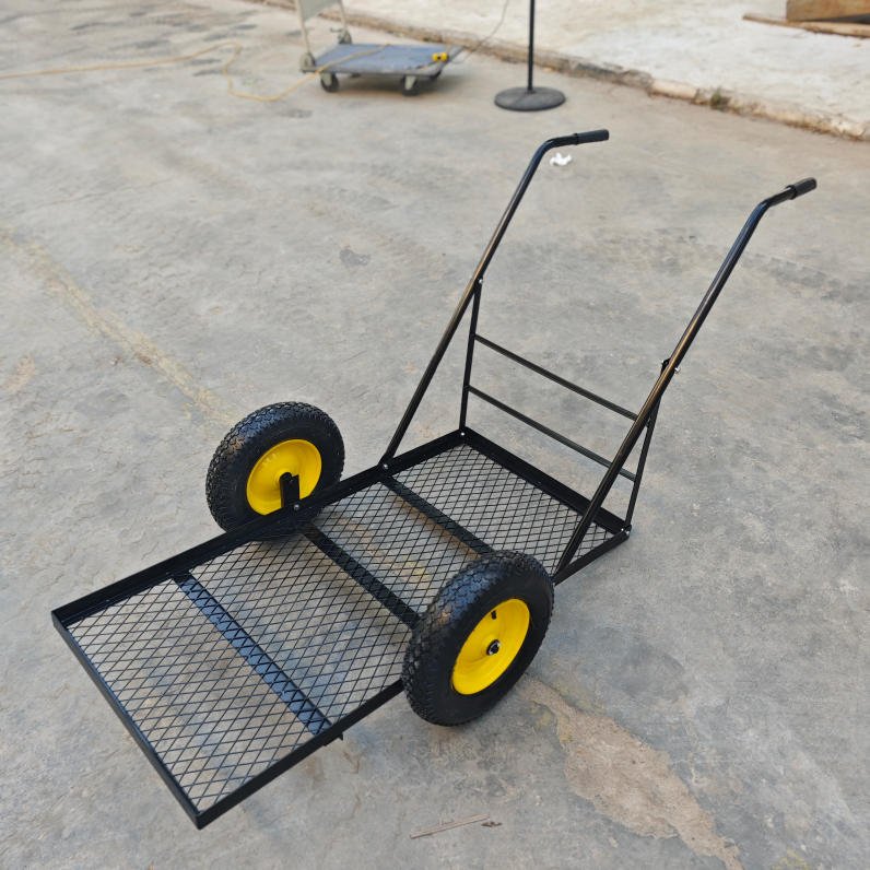 Low Profile Landscape Cart with Wide Deck & Heavy-Duty Frame LPLC4824 - Image 6