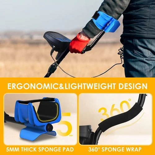 10" Metal Detector – 5 Detection Modes, Waterproof Coil & Included Headphones | Model TX910 - Image 2