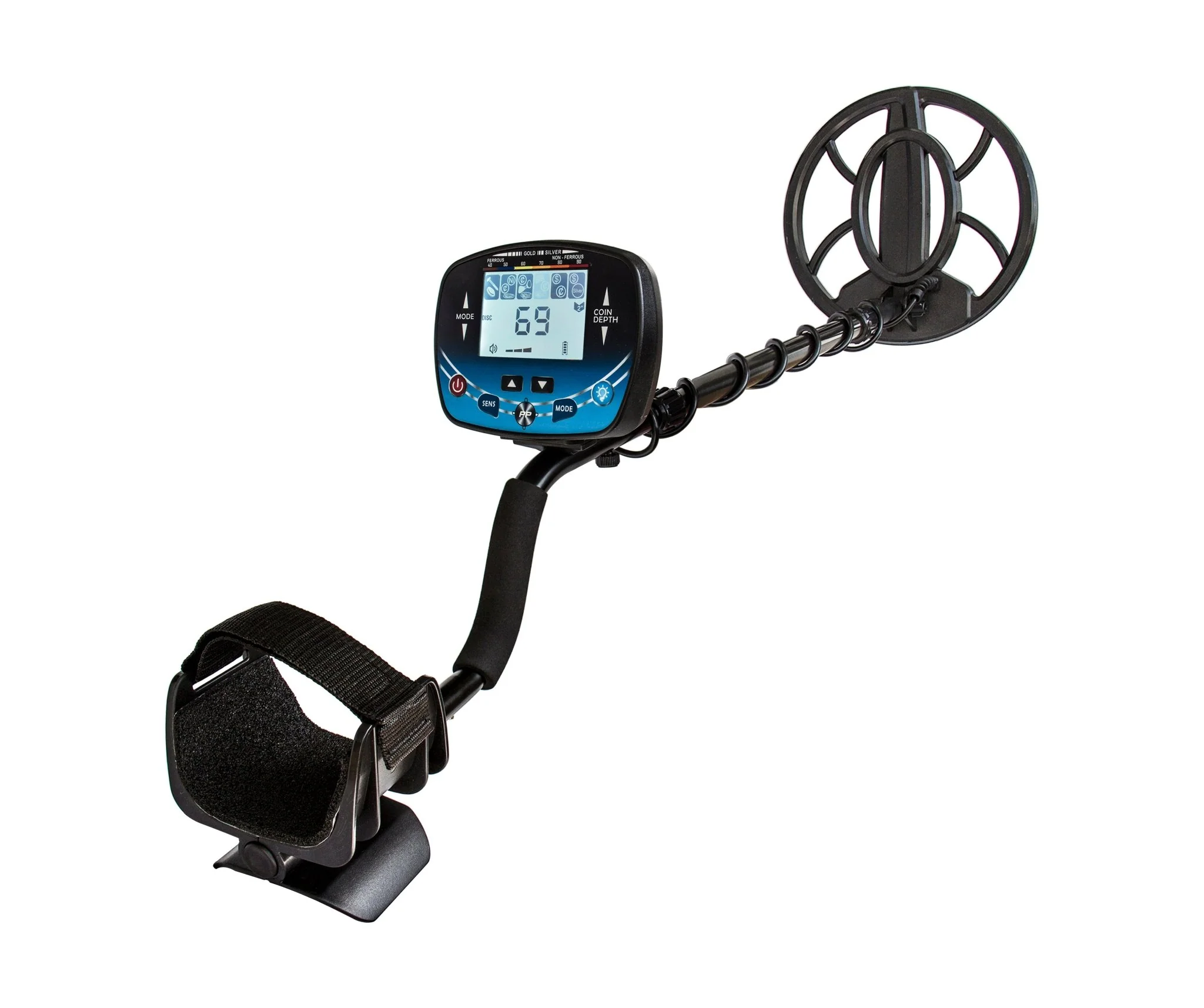 10" Metal Detector – 5 Detection Modes, Waterproof Coil & Included Headphones | Model TX910 - Image 4