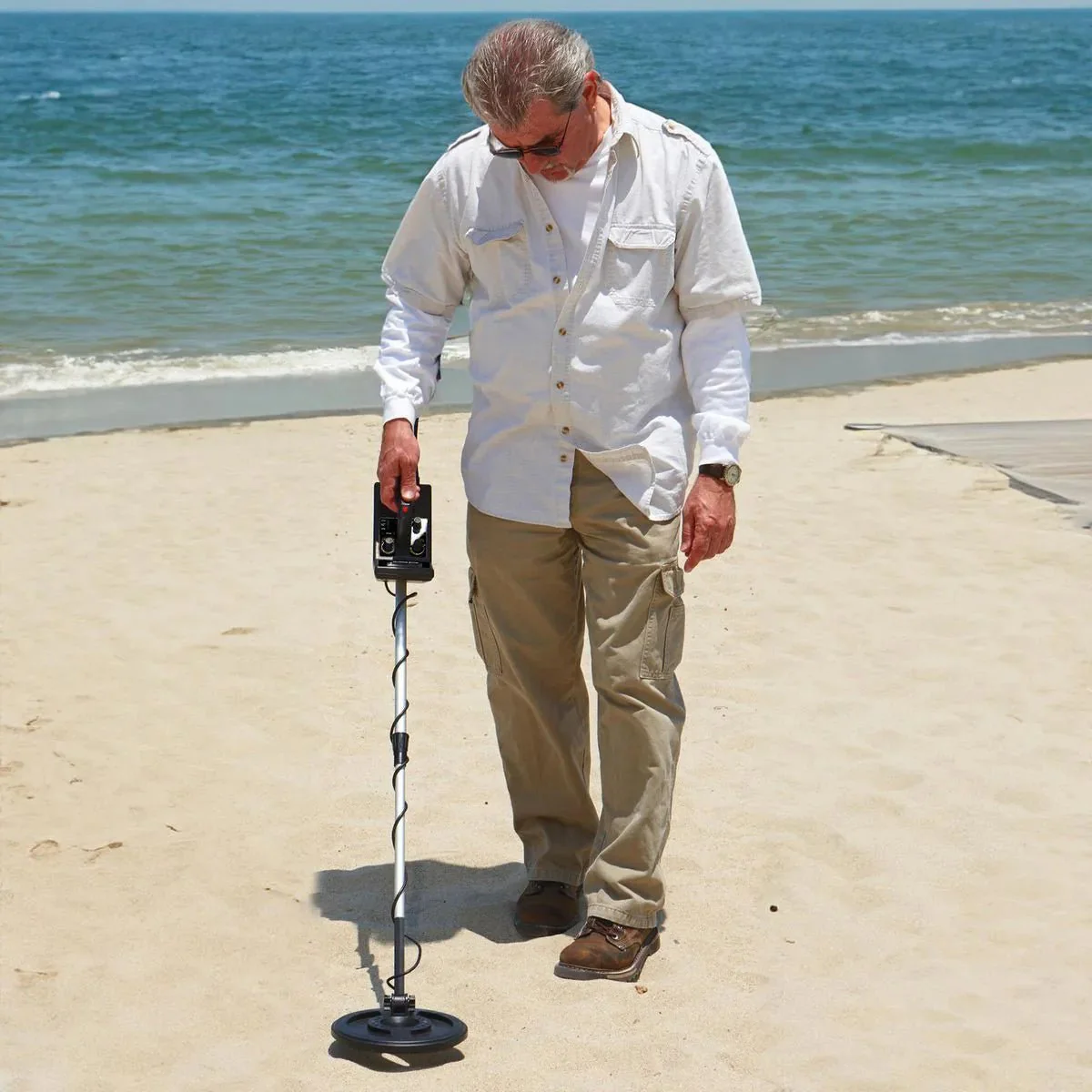 Metal Detector with Arm Rest – All-Metal & DISC Modes, Waterproof Search Coil, High Sensitivity – GT5090 - Image 5