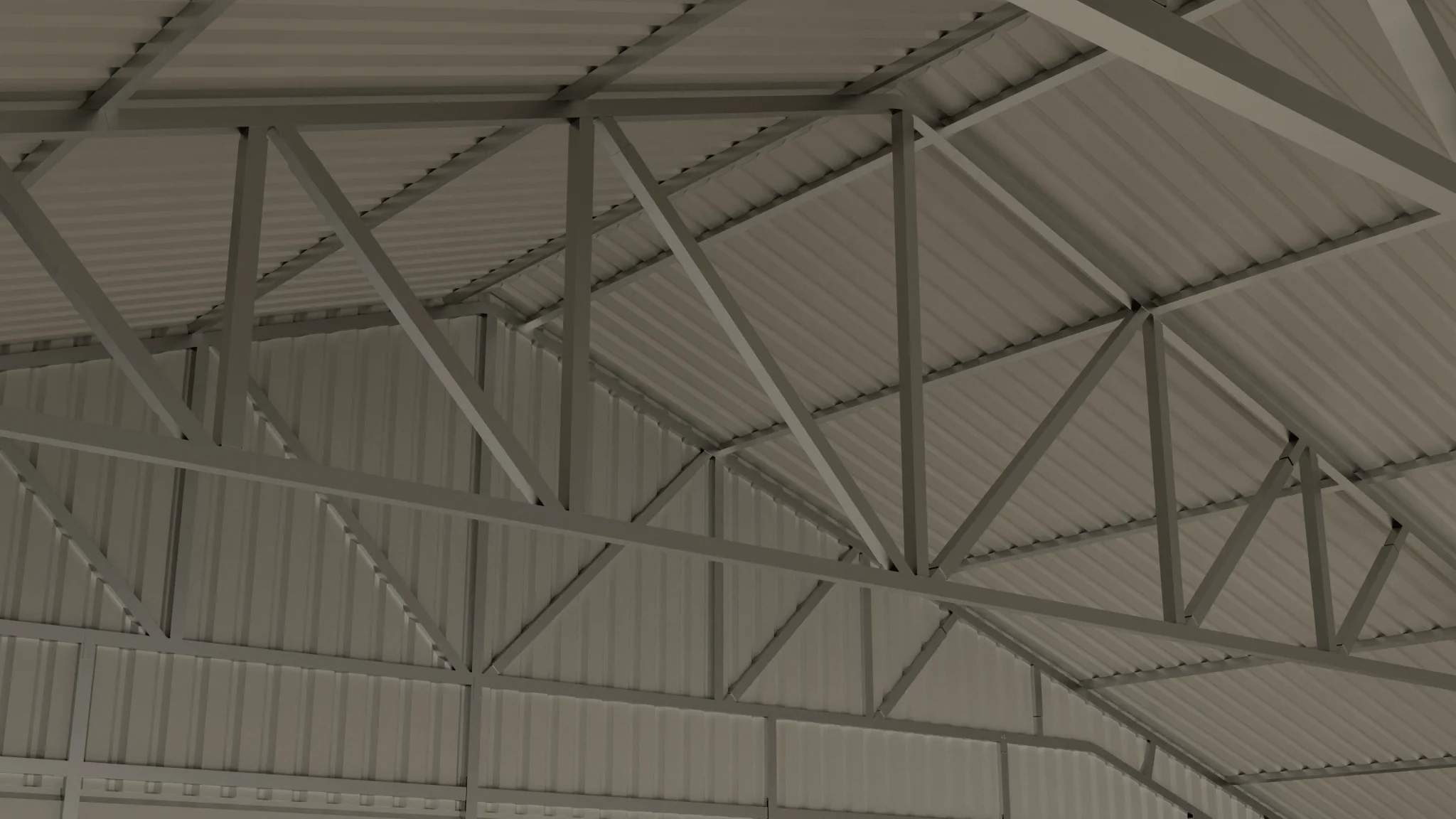 Metal Storage Building with Electric Roll-Up Door – 43x50, 43x66, 43x82 Sizes | Industrial Steel Garage - Image 3