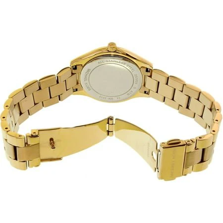 Michael Kors Women's Mini Slim Runway Gold-Tone Three-Hand Watch MK3512 - Image 3