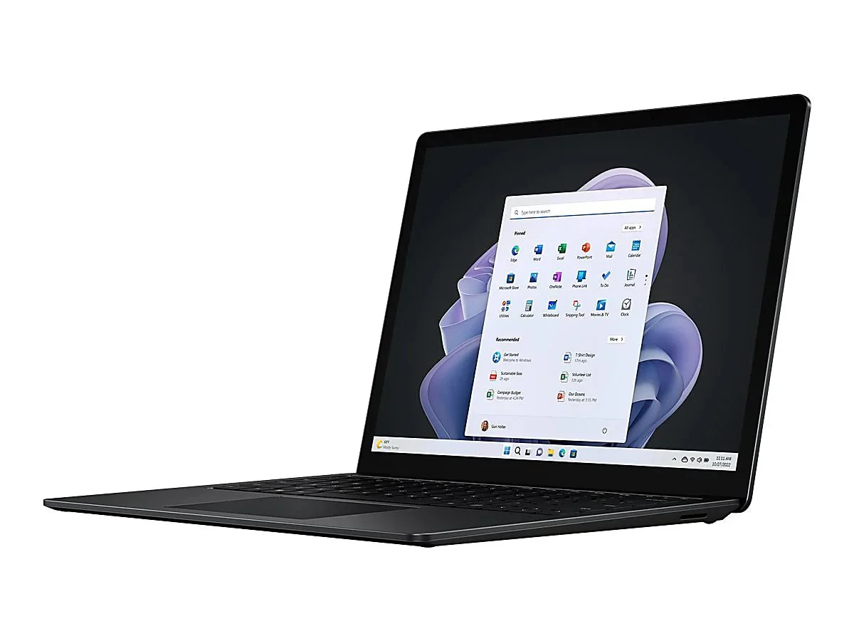 Microsoft Surface Laptop 5 15-Inch Touchscreen Intel Core i7 16GB RAM 512GB SSD Black - Image 2