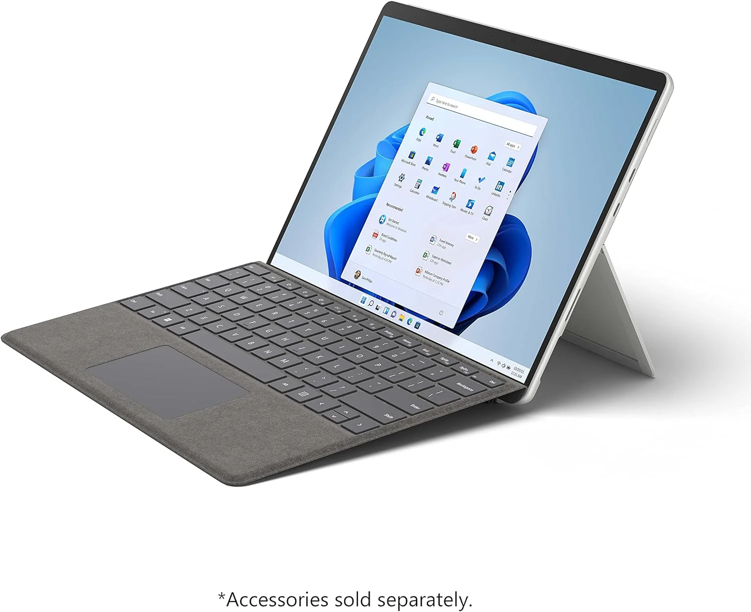 Microsoft Surface Pro 9 13 Inch Touchscreen Tablet Intel Core i5 8GB RAM 256GB SSD Platinum - Image 2