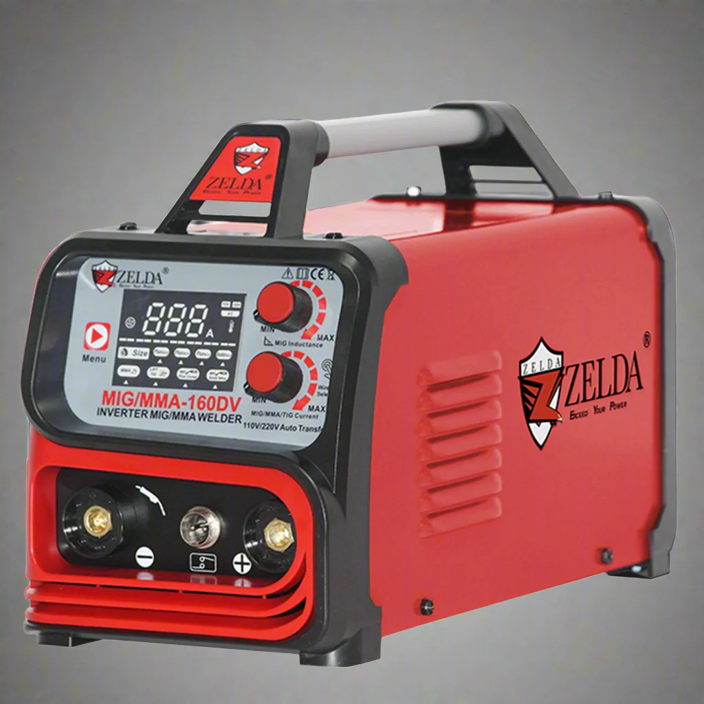 MMA160DV 3-in-1 MIG MMA TIG Welder – Dual Voltage 110V/220V, Compact Inverter - MMA160DV - Image 5