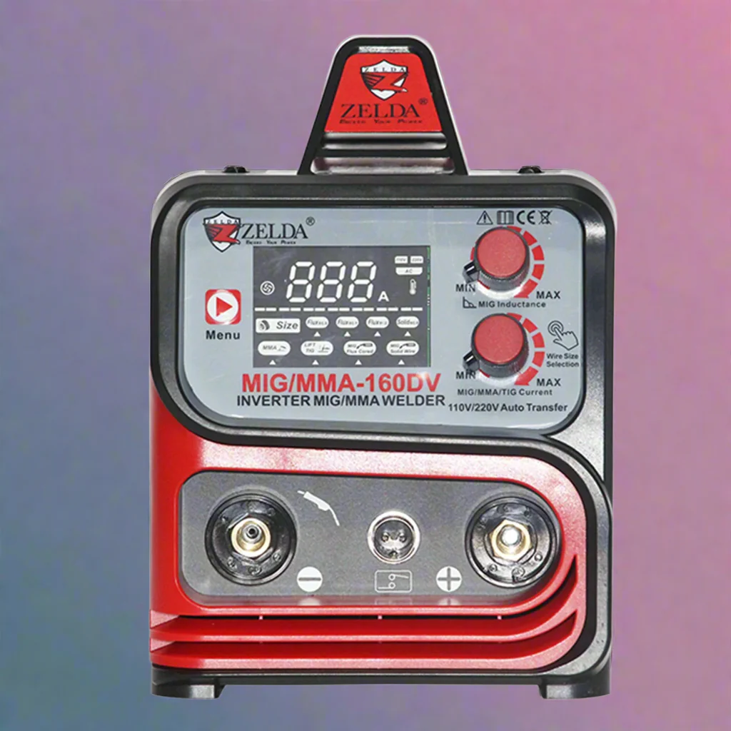 MMA160DV 3-in-1 MIG MMA TIG Welder – Dual Voltage 110V/220V, Compact Inverter - MMA160DV - Image 7