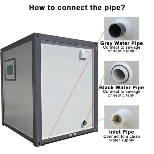 Mobile Toilet & Portable Shower Restroom Units Bathroom – Single, Double & Shower Models for Job Sites & Events - Image 5