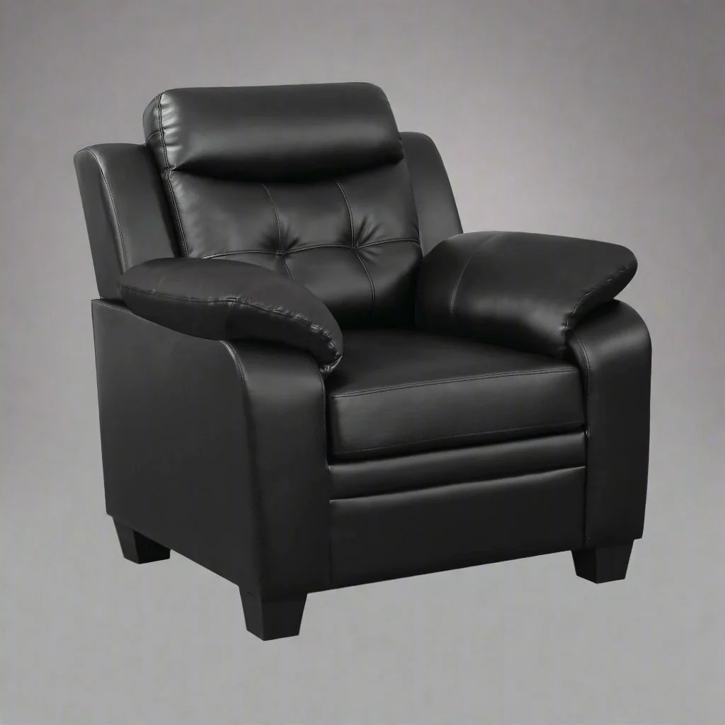 Modern 3-Piece Living Room Sofa Set – Stylish Leatherette Sofa, Loveseat & Armchair - Image 16