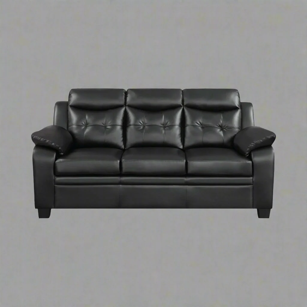 Modern 3-Piece Living Room Sofa Set – Stylish Leatherette Sofa, Loveseat & Armchair - Image 18