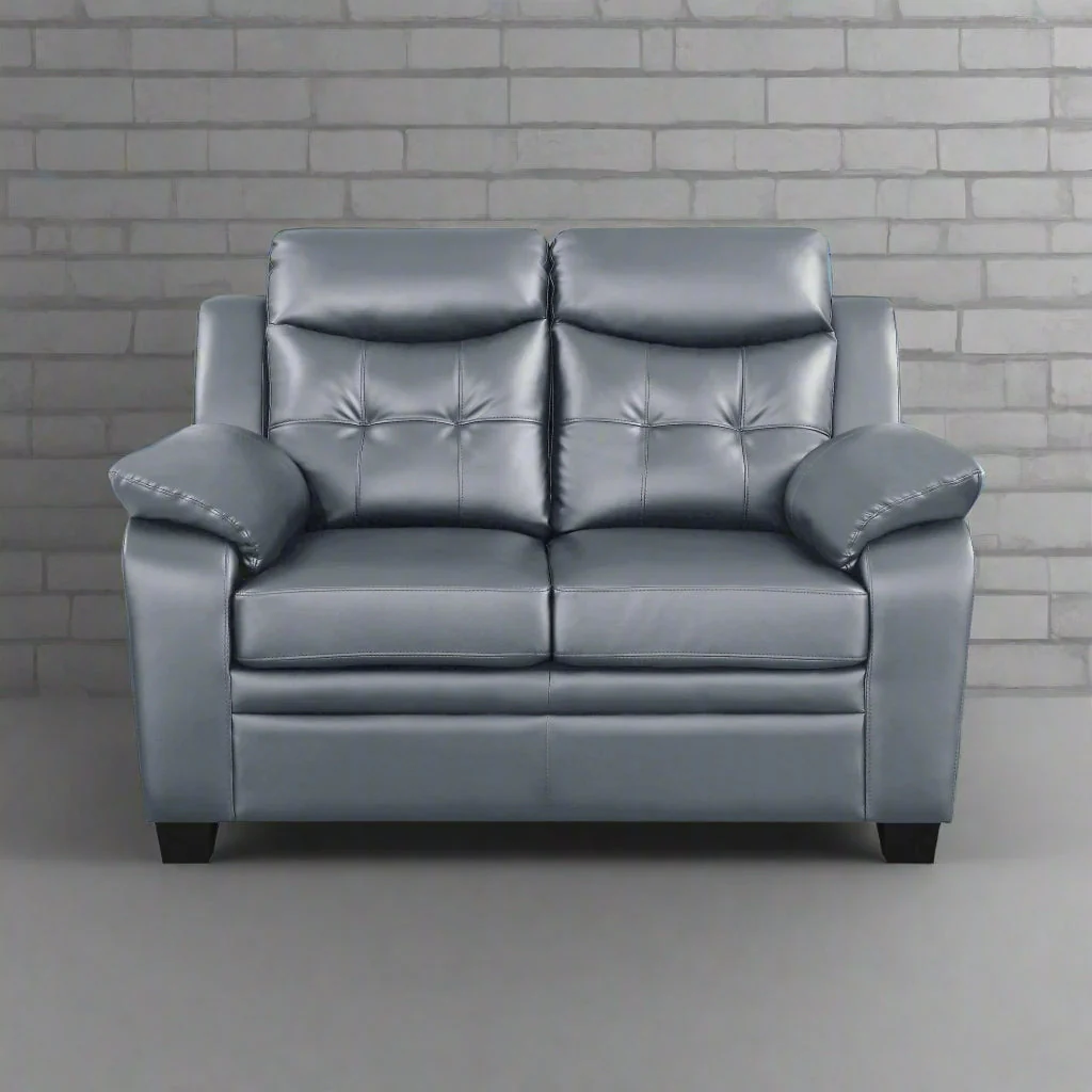 Modern 3-Piece Living Room Sofa Set – Stylish Leatherette Sofa, Loveseat & Armchair - Image 7