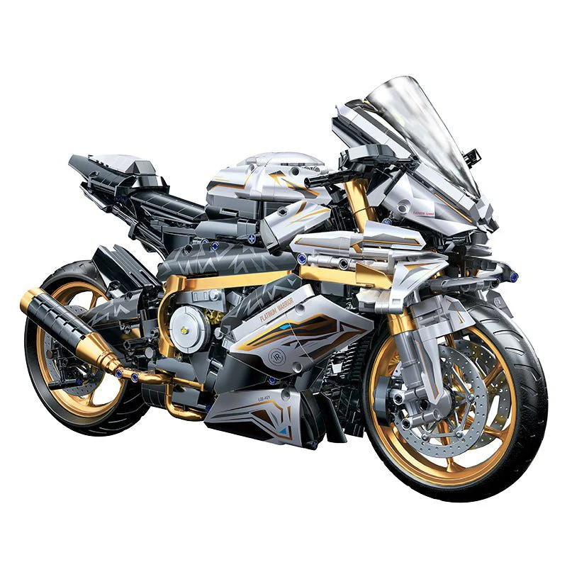 Motorcycle Building Blocks Set 2078-Piece Construction Toy CPS343027