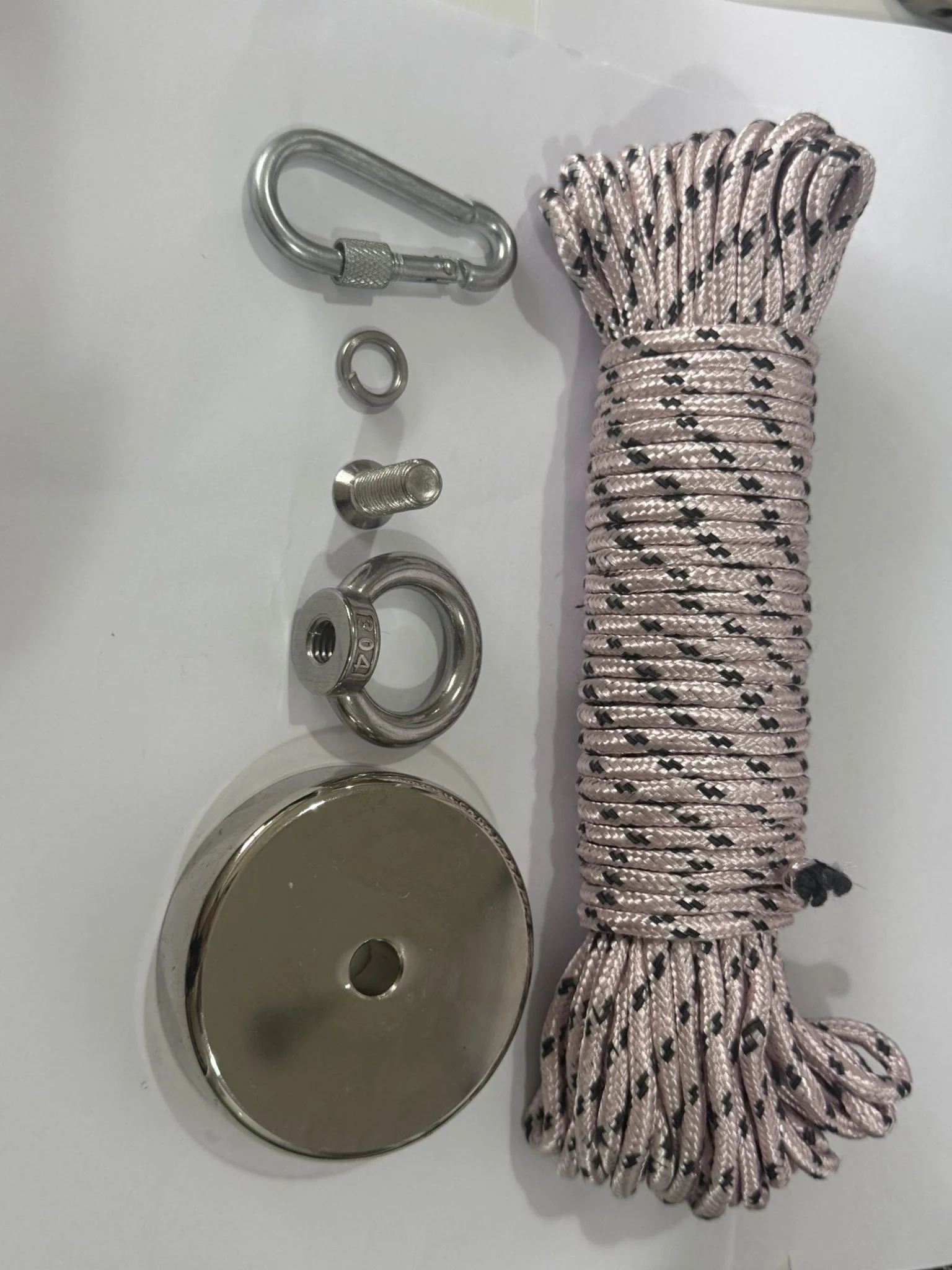500 LBS Neodymium Fishing Magnet Kit – Heavy-Duty Recovery Tool | SKU: FM500 - Image 2
